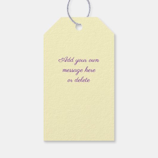 Naaimachine  Funny Hartelijk dank Cadeaulabel (Achterkant)