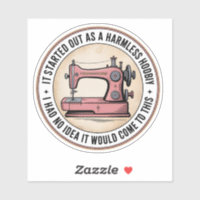  naaimachine hobby Sticker