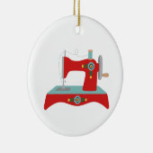  naaimachine keramisch ornament (Rechts)