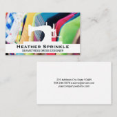 Naaimachine | Kledingkasten Visitekaartje (Voorkant / Achterkant)