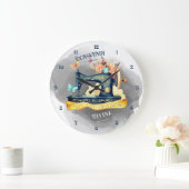 naaimachine Latijn naaien is goddelijk Grote Klok (Huis)