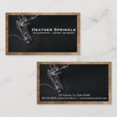 naaimachine | Ledergrens Visitekaartje (Voorkant / Achterkant)