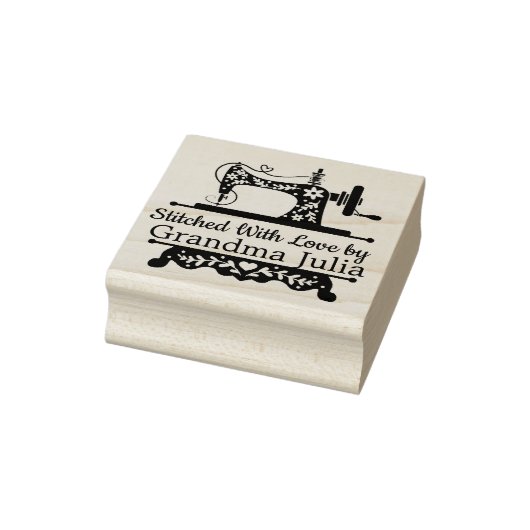  naaimachine Logo Rubberstempel (Stempel)