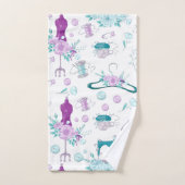naaimachine Mannequin Seamstress Design Bad Handdoek (Handdoek)