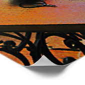 naaimachine met doek poster (Hoek)