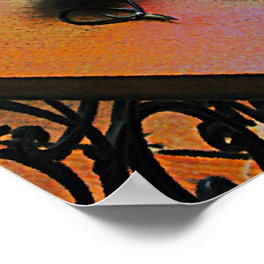 naaimachine met doek poster (Hoek)