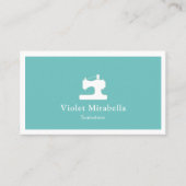 naaimachine met naaimachines, Visitekaartje (Voorkant)