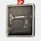  naaimachine metalen ornament (Links)