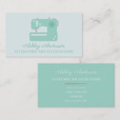 Naaimachine naaddruk Visitekaartje (Voorkant / Achterkant)