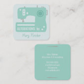 Naaimachine naaddruk Visitekaartje (Voorkant / Achterkant)