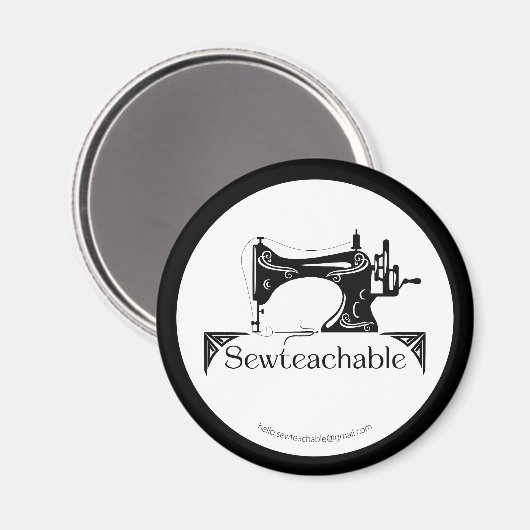  naaimachine, naaibaar magneet (Voorkant / Achterkant)