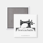  naaimachine, naaibaar magneet (Voorkant / Achterkant)