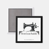  naaimachine, naaibaar magneet (Voorkant / Achterkant)