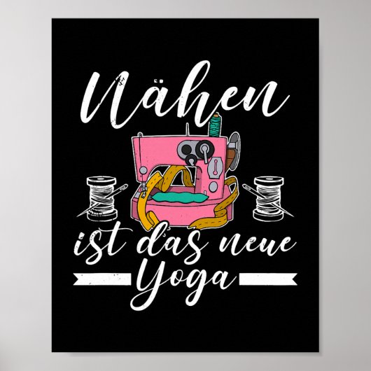 Naaimachine Naaiend Tailor Breien 2_1 Poster (Voorkant)