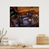 naaimachine - naaigarijnproject poster (Keuken)