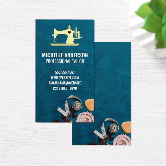 Naaimachine | Naaigereedschap Visitekaartje (Bureau)