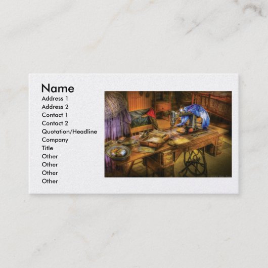 naaimachine - naaimachine IV Visitekaartje (Voorkant)