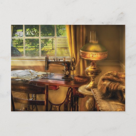 naaimachine - naaimachine voor huishoudelijk gebru briefkaart (Voorkant)