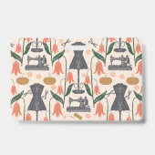 naaimachine naaister kleermaker badge (Achterkant)