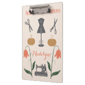 naaimachine naaister kleermaker klembord (Links)