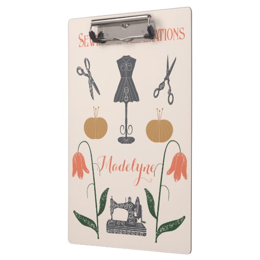  naaimachine naaister kleermaker klembord (Links)