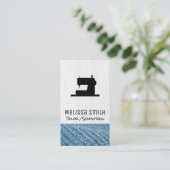 Naaimachine | Naaister | Kleermaker Visitekaartje (Staand voorkant)