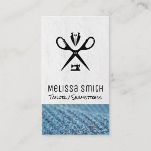 naaimachine   naaister   schaar op maat visitekaartje