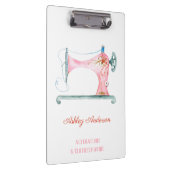 naaimachine naaister Waterverf klembord (Rechts)