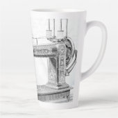 naaimachine-naald latte mok (Rechts)