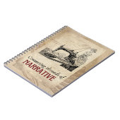 naaimachine Narrative Notitieboek (Linkerzijde)