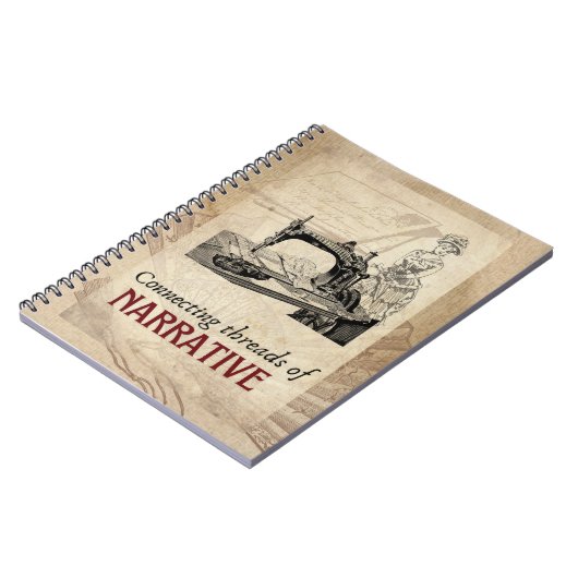 naaimachine Narrative Notitieboek (Linkerzijde)