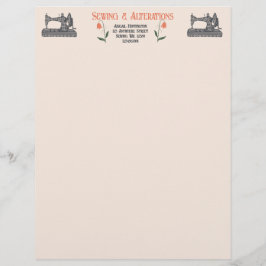  naaimachine op maat briefhoofd