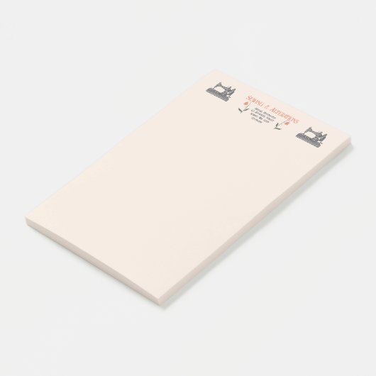  naaimachine op maat post-it® notes (Schuin)