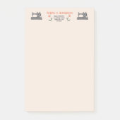  naaimachine op maat post-it® notes (Voorkant)