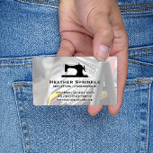 Naaimachine | Ophangen Kleren Visitekaartje