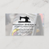 Naaimachine | Ophangen Kleren Visitekaartje (Voorkant)