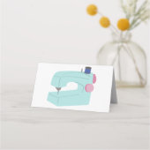 naaimachine plaatskaartje (Voorkant)