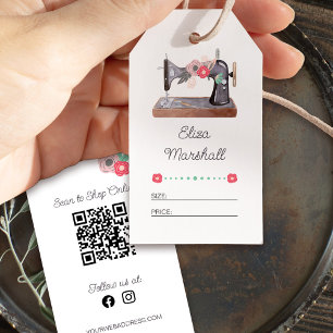  naaimachine - Prijs afmeting Prijs Labels Cadeaulabel