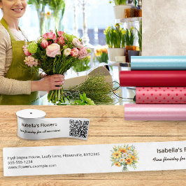 Naaimachine QR-code Kleine Zakelijke Benodigdheden Satijnen Lint