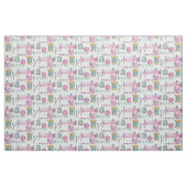 naaimachine - roze naaiwerk stof (Fat Quarter)