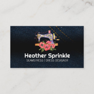  naaimachine   Rozen   Jean Fabric Visitekaartje