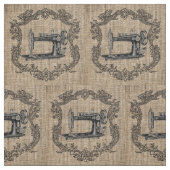  naaimachine, schoot stof (Swatch)