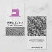 naaimachine | Seamstress | Tailor II Visitekaartje (Voorkant / Achterkant)