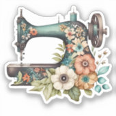 naaimachine sticker (Voorkant)