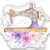 naaimachine sticker (Voorkant)