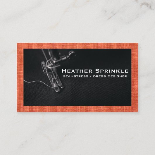 naaimachine | Stof Visitekaartje (Voorkant)