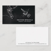 naaimachine | Thimble en Shears Visitekaartje (Voorkant / Achterkant)