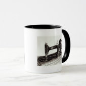 naaimachine van de zanger 'New Family', 1865 Mok (Voorkant rechts)