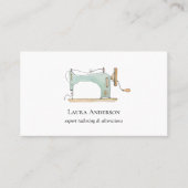  naaimachine visitekaartje (Voorkant)