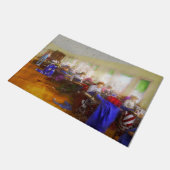 Naaimachine - Vlag - Freedom Fabric 1909 Deurmat (Schuin)